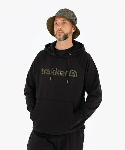 Trakker CR Logo Hoody Black Camo , Logo kapučjaka Melna kamuflāža - dažādi izmēri