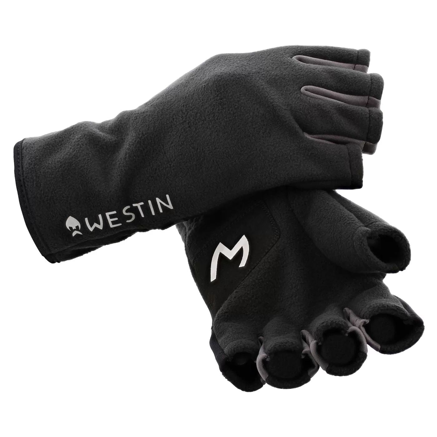 Cimdi Westin HLF Fleece Gloves Carbon Black