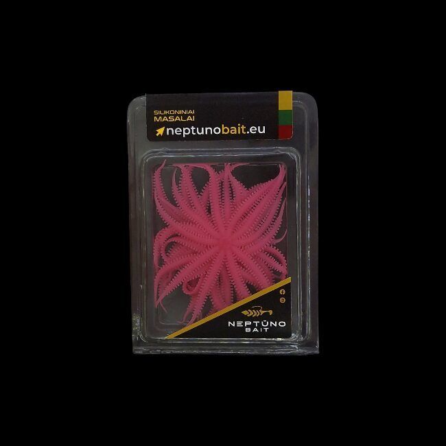 NEPTUNO BAIT Octopus / Astoņkājis 3" (dažādu izmēru gumijas, paredzētas asaru un citu plēsīgo zivju makšķerēšanai)