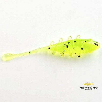NEPTUNO BAIT Fineza 1.3" nano jig, nano džiga gumijas visa veida zivju makšķerēšanai