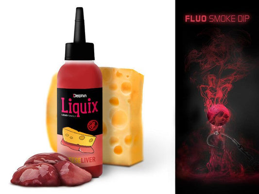 Delphin Fluo dip D SNAX LiquiX / Likvīds ar dūmu efektu, 9 garšas