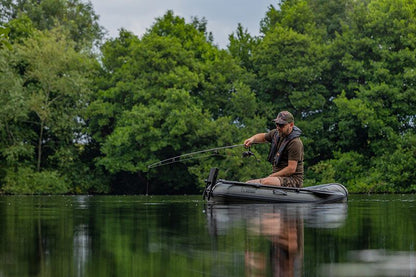 FOX 160 Green Boat with Air Deck, Viegla, kompakta piepūšamā laiva