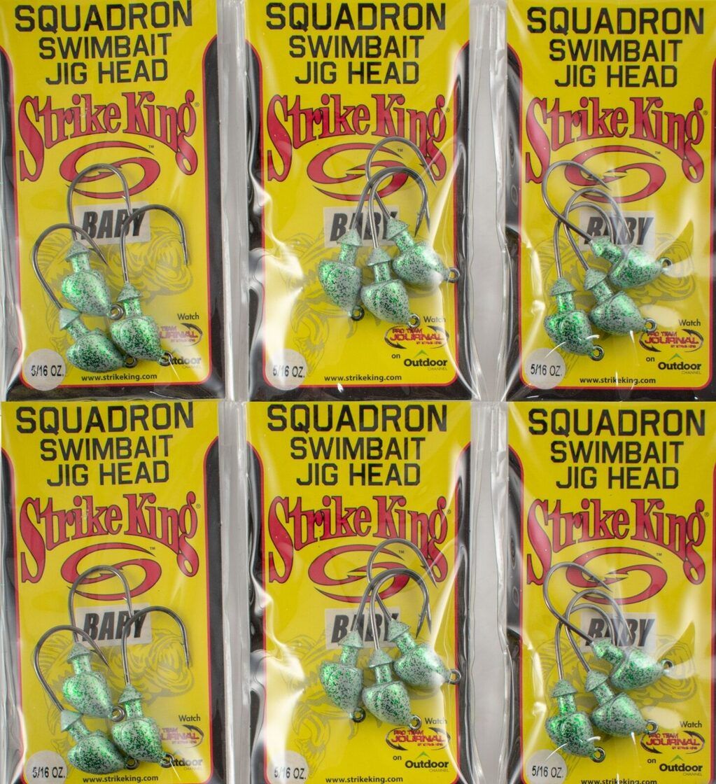 Strike King Baby Squadron Swimbait Jig Head 3/16oz