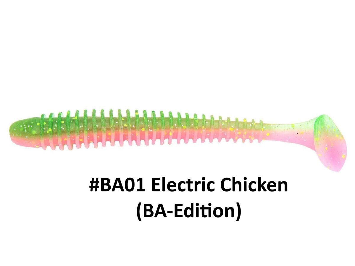 Keitech Swing Impact Lure 2″/5cm , Gumijas mānekļi no Japānas