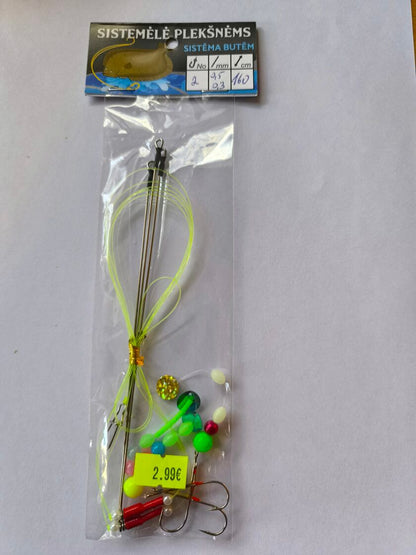 Braļukas Jūras sistēmas plekstēm no Lietuvas 160cm / Bušu sistēma