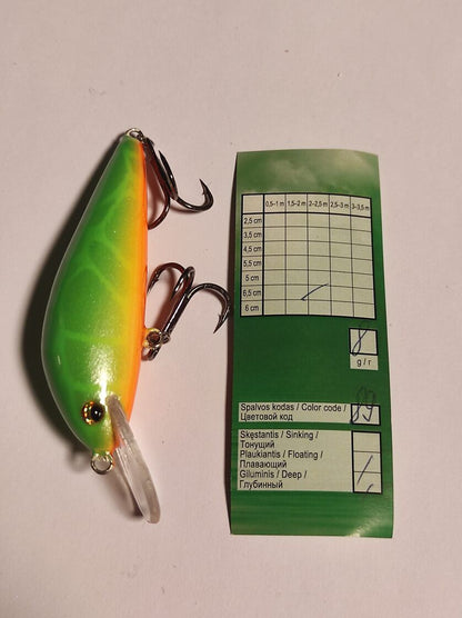 Vivingra lašu mānekļi / Vobleri 8g