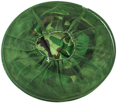 Pret insektu Cepure Kamuflāžas