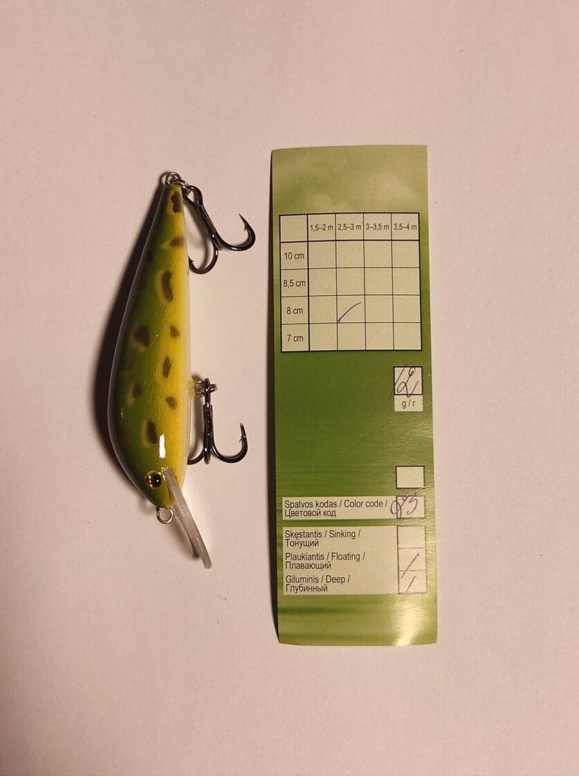 Vivingra lašu mānekļi / Vobleri 12g