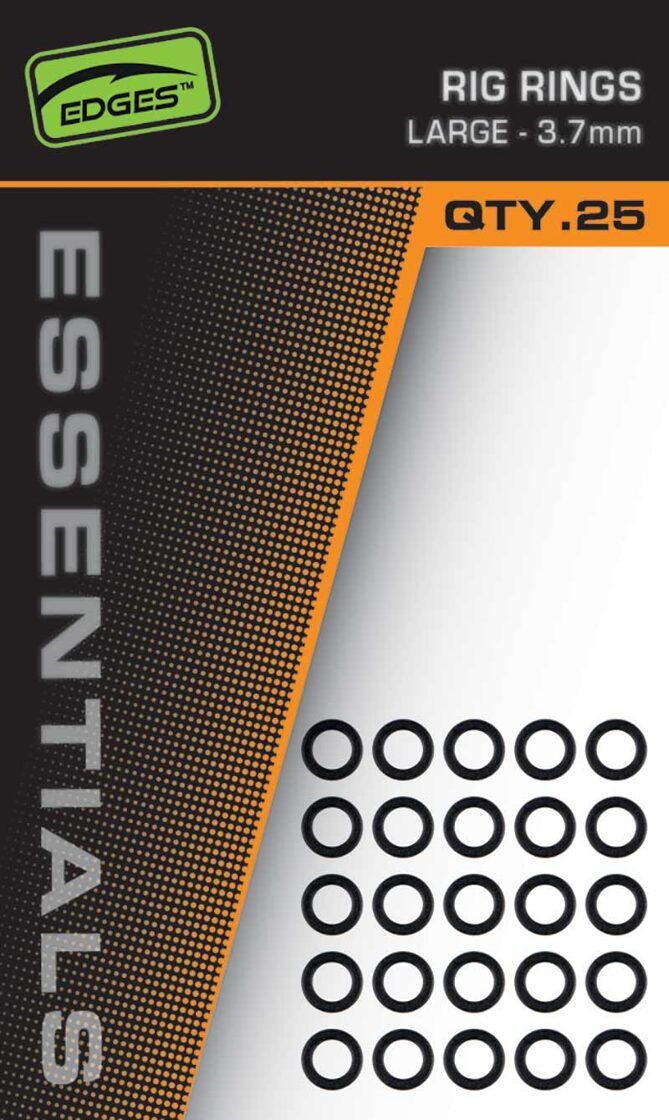FOX EDGES™ ESSENTIALS RIG RINGS / Metāla gredzeni 3 izmēri