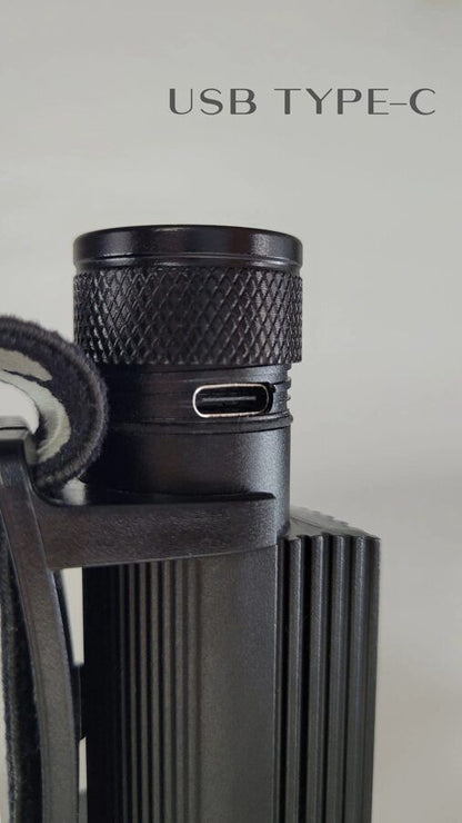 KATRAN galvas lukturis W/B 460lm PRO, ar zilo diodi