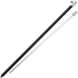 Mietiņš NGT Black Aluminium Large Bank Stick 50-90cm