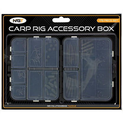 NGT Carp Rig Accessory Box / Terminal Tackle Kit - 175pc
