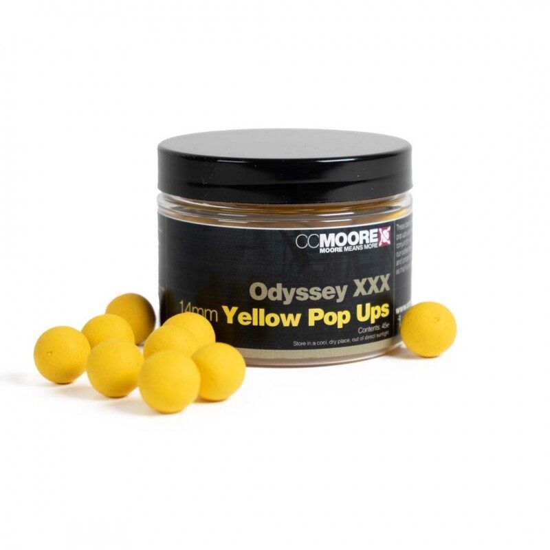 CCMOORE ODYSSEY XXX YELLOW POP UPS, Dzelteni pop up 14mm