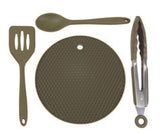 Piederumu komplekts ARMOLIFE SILICONE UTENSIL SET