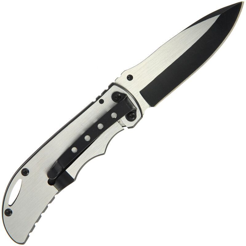 Anglo Arms Two Tone Camo lock knife, Atveramais slēdzamais nazis - 2 toņu kamuflāžas