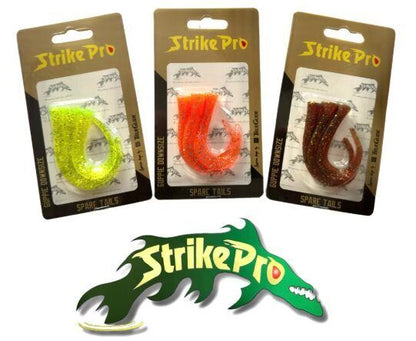 Astes Strike Pro Guppie Tail DS, 3 curly