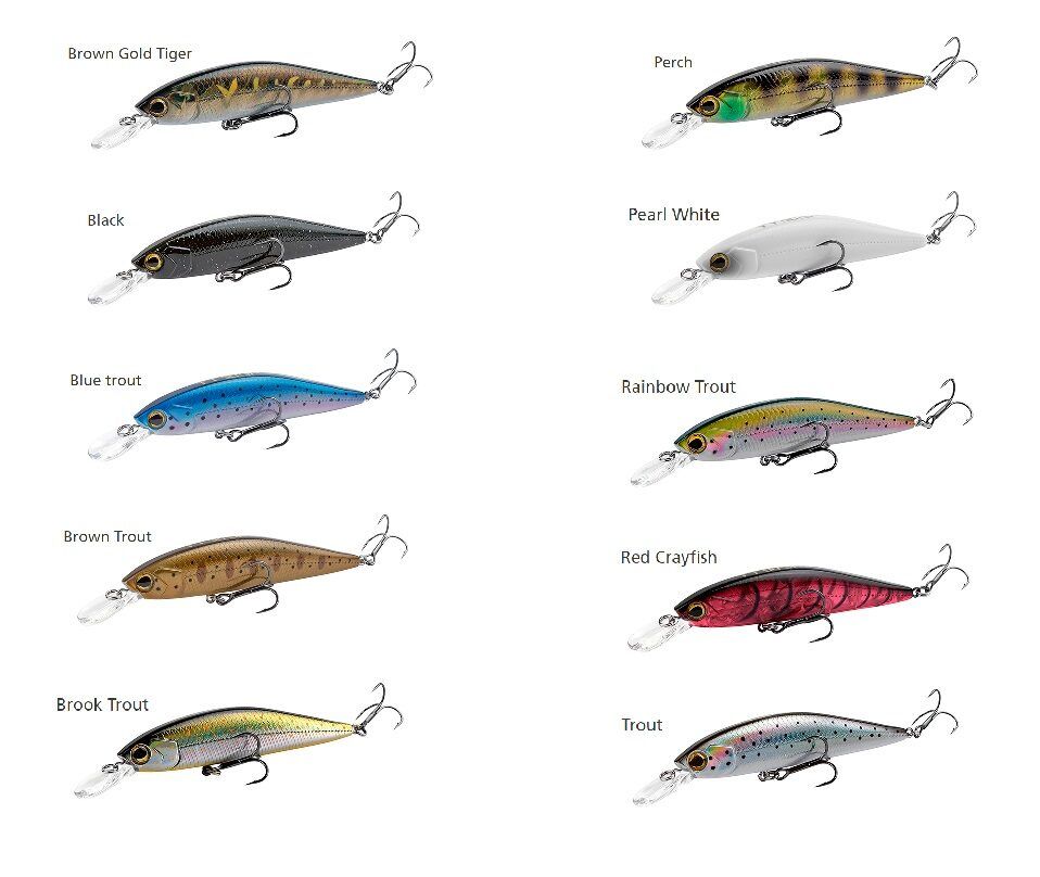 Shimano Lure Yasei Trigger Twitch SP 90mm 0m-­2m / Vobleris