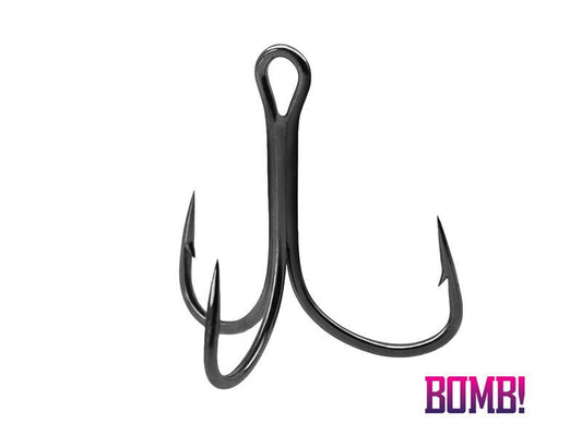 Delphin Triple hook BOMB! MultiHook TRIPLE /  Trīsžubura āķi Delphin Multihook