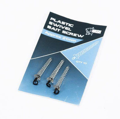 PLASTIC SWIVEL BAIT SCREW , ēsmas skrūve