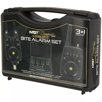JAUNUMS! NGT Dynamic MK2 karpu Signalizatori ar pulti. 3gab, līdz 150m , 5 režīmi