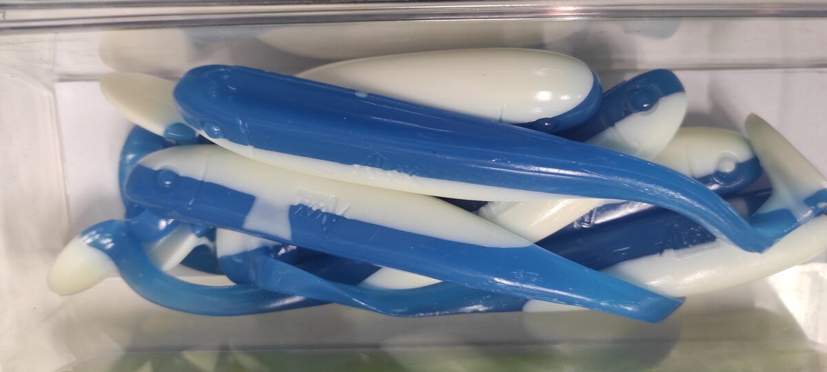 OSHELure x ALEX Crazy Fisherman mīkstie gumijas mānekļi 16cm 24gr. Aleksene Alexene, Ražots latvijā