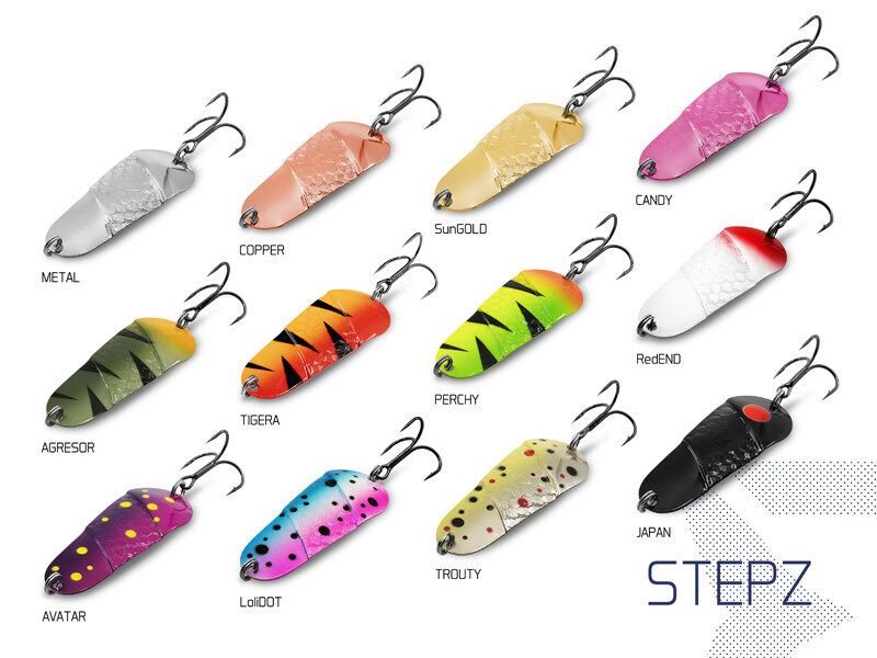 Šūpiņš Delphin STEPZ StripSCALE 10g 7cm