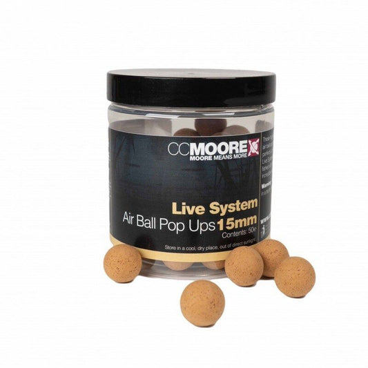 CCMOORE Live systems air ball popups, Krēmīgās peldošās boilas