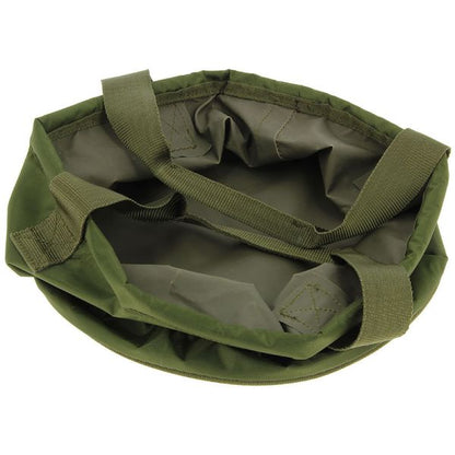 NGT Groundbait Bowl , Ēsmas un barības uzglabāšanas saliekama soma 30x15cm