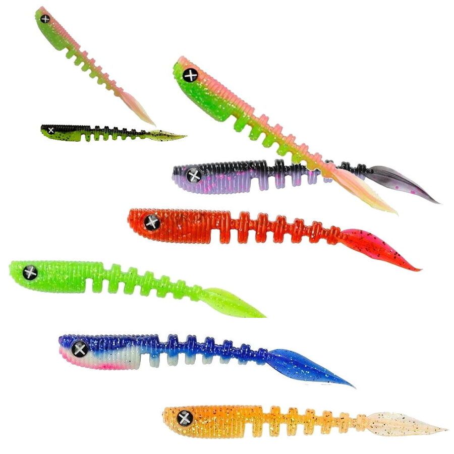 Monkey Lures Shaky Lui 7,5cm , Gumijas mānekļi - 8gab