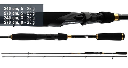 DAIWA Crossfire Jig. 2,70m 8-35g, Spinings džigam