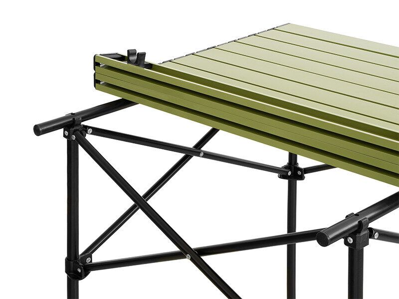 Delphin Folding table CAMPSTA Mega / Salokāms galds 70x70x70cm