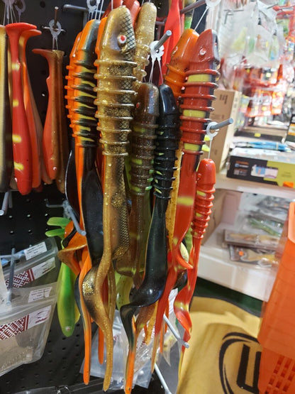 OSHELure Vbone Tail 10" (25cm) / Pelāģisko Līdaku Mīkstais Māneklis