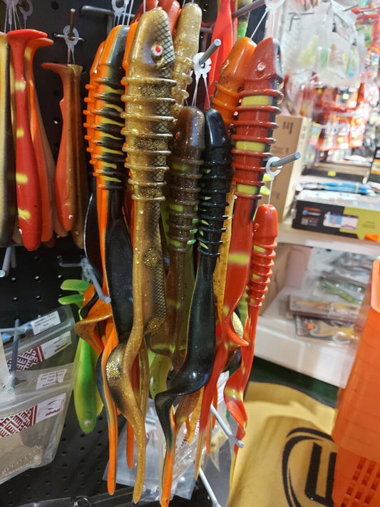 OSHELure Vbone Tail 10" (25cm) / Pelāģisko Līdaku Mīkstais Māneklis