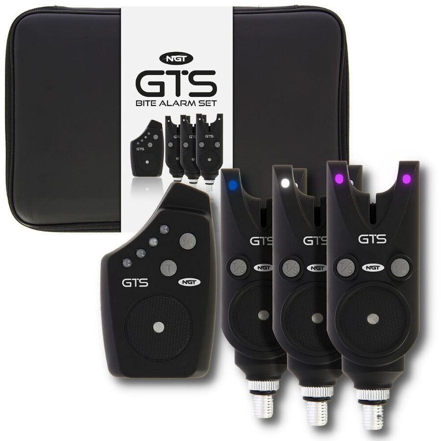 NGT GTS 3+1 Bite Alarm Set