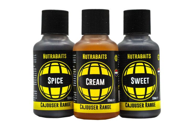 Nutrabaits Cajousers Range / 3 garšas 50ml