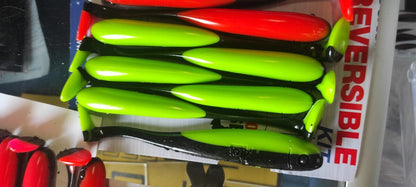 OSHELure x ALEX Crazy Fisherman mīkstie gumijas mānekļi 16cm 24gr. Aleksene Alexene, Ražots latvijā