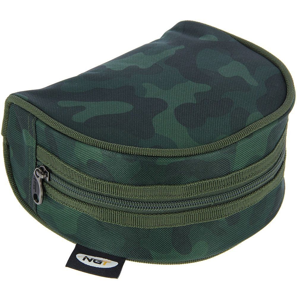 NGT Standard Reel Case Camo - Padded Reel Case , Standarta spoļu soma ar polsterētu oderi Camo