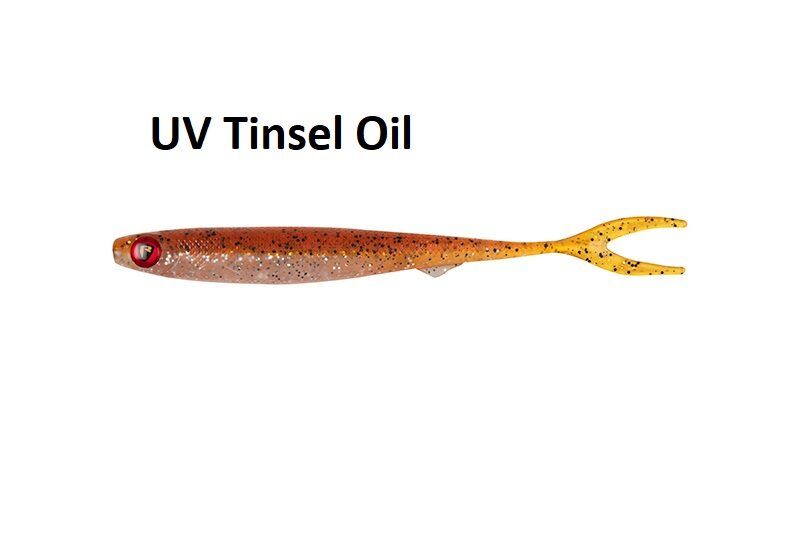 FOX RAGE ULTRA UV Slick Finesse 16cm, Gumijas mānekļi ar UV