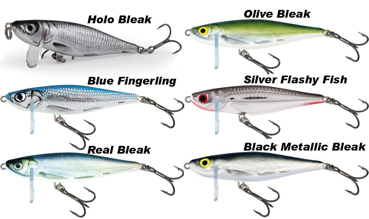 SALMO THRILL SINKING VOBLER 7 CM 13 G / VOBLERIS