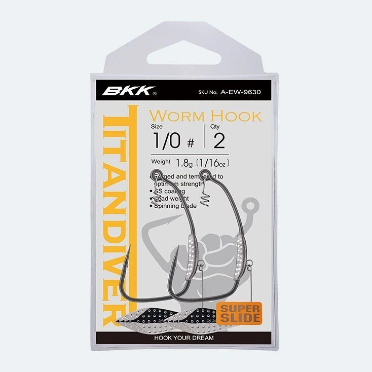 BKK Titan Diver Worm Hook