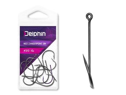 Āķi Delphin B! NEO ZanderPoint BN / 10pcs