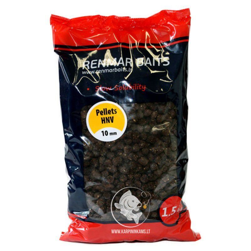 RENMAR HNV Pellets, Peletes - Augstas uzturvērtības peletes - 10mm, 1.5kg