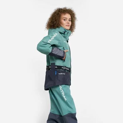 Sieviešu jaka FINNTRAIL RACHEL PETROL