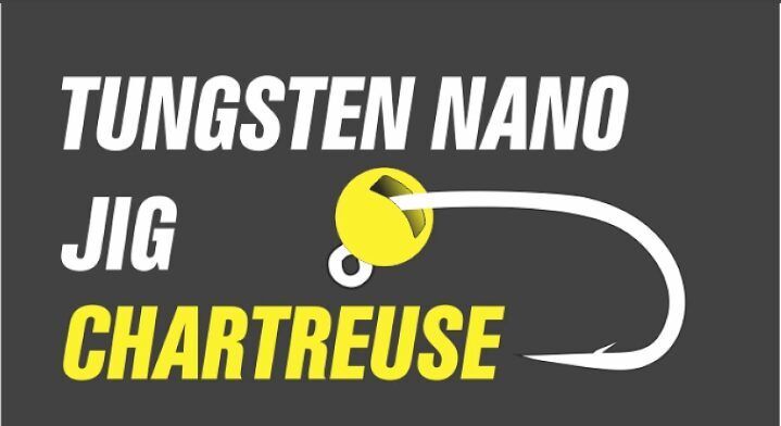 Tungsten Jig Head Tungsten Nano Jig #12 0.1g-1.4g Fluo Chartreuse
