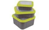 Ēsmas kastītes MATRIX BAIT BOXES - GREY/LIME
