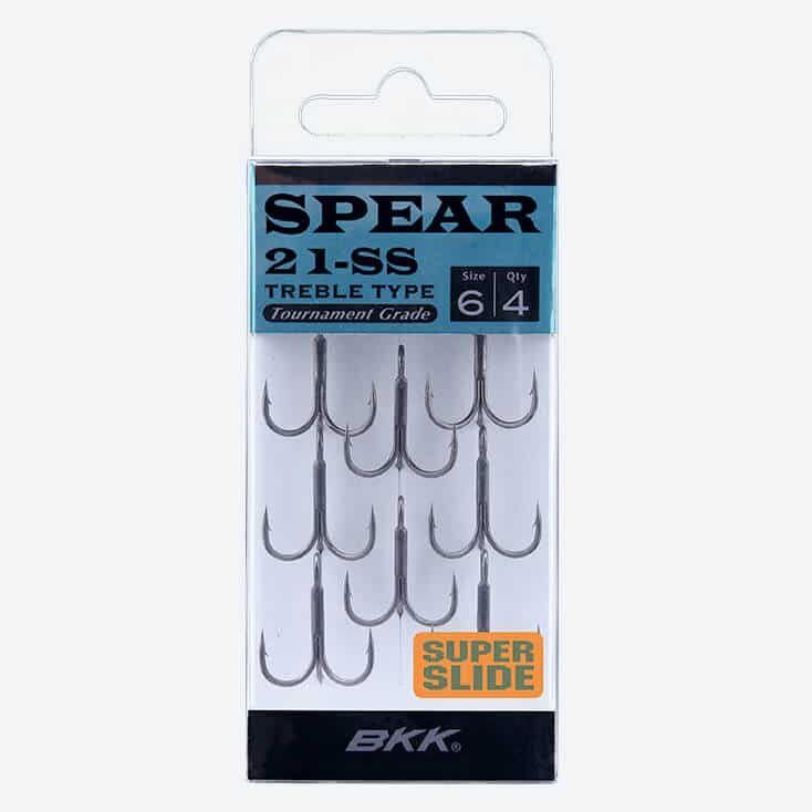 BKK Spear 21-SS / BT621-SS Treble Hooks , Trīsžuburu āķi