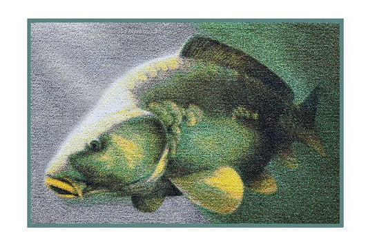 Delphin 3D carp rug (paklājs ar karpu)