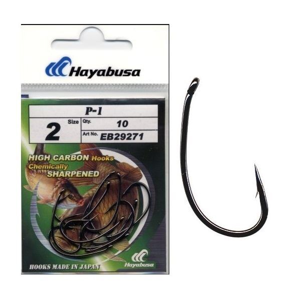 HAYABUSA HOOKS MODEL P1, Karpu āķi no Japānas ( 2 , 4 , 6 )