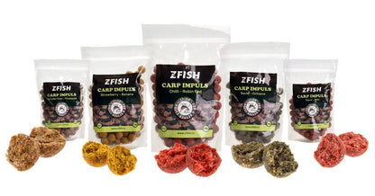 ZFish  Carp Impuls Boilies 20mm , 250g / 3 garšas