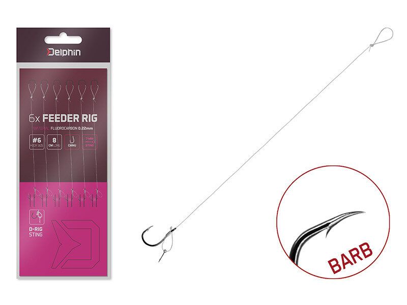 Delphin Rig FLR D-rig / 6pcs